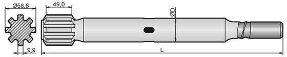 R32 προσαρμοστής κνημών τρυπανιών νημάτων για τα HL 500S