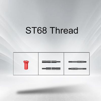 ST68 τοπ εργαλεία διατρήσεων σφυριών νημάτων για τη μακροχρόνια τρύπα